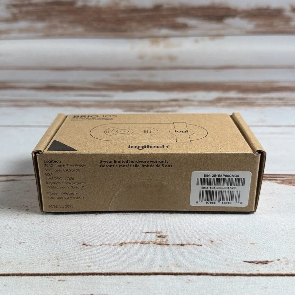 Logitech C920x Pro HD Webcam 1080p USB Desktop Camera New Sealed Box